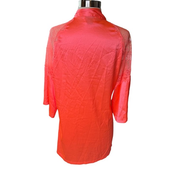 Victorias Secret Robe Womens Satin Lace Silky Intimate Extra Small - Picture 7 of 16